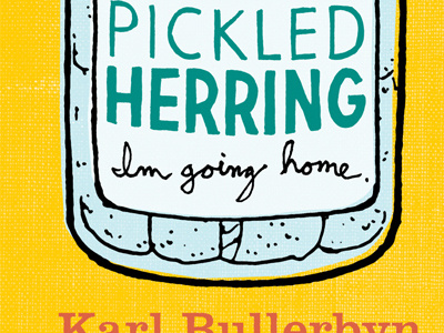 If She Gives Us Pickled Herring book design illustration