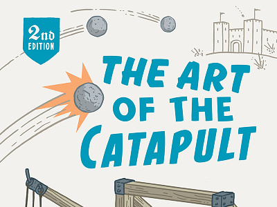 Catapult Lettering illustration typography