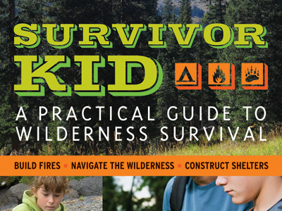 Survival book cover book design