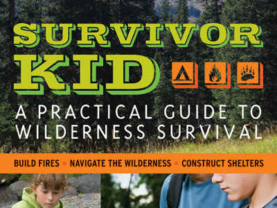 Survival book cover by Andrew Brozyna on Dribbble