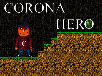 Corona hero game - Title