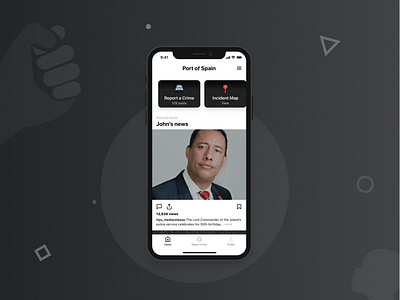 Trinidad and Tobago Police Service App Redesign