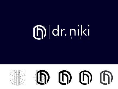 Dr Niki design icon logo vector