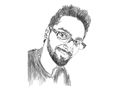 Self Portrait illustration sketch