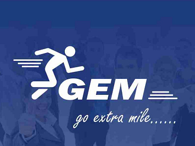 GEM gem illustration logo
