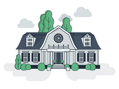 Mansion Illustration