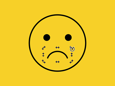 Smile boyss designer emoji happy icon sad smile yellow