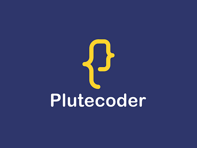 Plutecoder Logo branding code logo developer education icon illustration learn logo