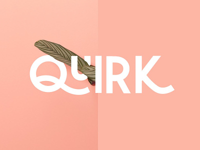 Quirk Fonts app design illustration