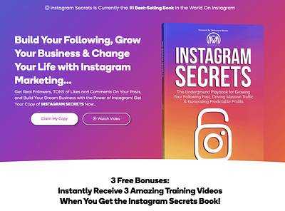 Jeremy McGilvrey Instagram Account branding design jeremy mcgilvrey landing pages sales funnel