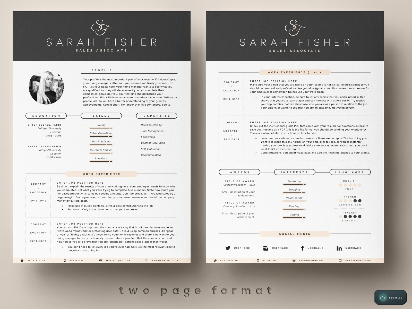 Dribbble - TheFisher3.png by The Resume