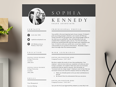 Modern Resume Template branding clean resume cover letter template curriculum vitae cv resume cv template free resume how to write a resume job application job listing job search mac cv minimal resume modern resume one page resume professional resume resume design resume profile resume template word two page resume