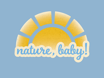 Nature Baby Graphic Design