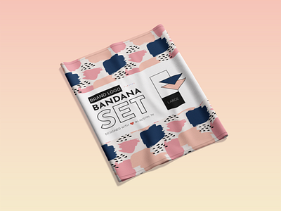 Apparel Packaging Bandana Set apparel bandana packaging product wrapping