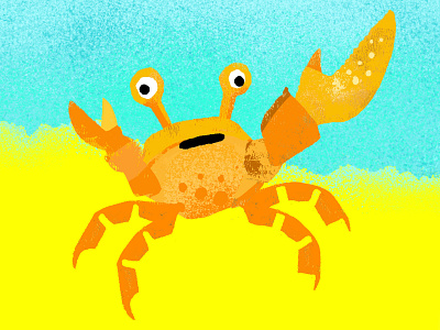 Male Fiddler Crab for The Dodo animals art digital illustration illustration kid lit photoshop snapchat the dodo