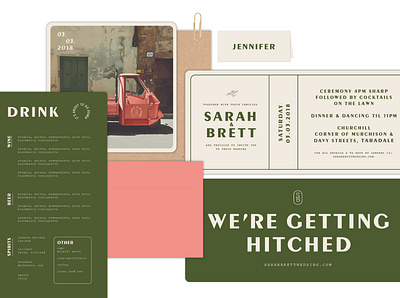Florence Inspired Wedding Collateral design layout typography wedding wedding collateral wedding design wedding invite