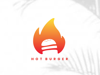 Hot Burger art artwork branding branding design design graphic design logo logo brand logo brand mark logo branding logo mark logodesign logotype