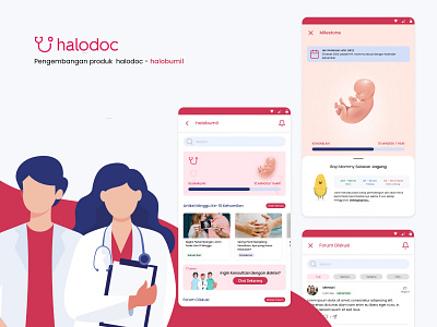 Redesign Halodoc - halobumil Feature App binaracademy emedicine halodoc uichallenge uiexploration