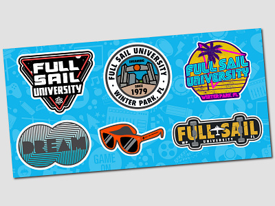 Full Sail University decals