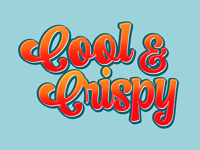 Cool & Crispy event concept bar beer branding event