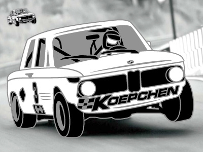 Koepchen-BMW 2002 Lapel Pin 2002 bmw lapel pin pin race car