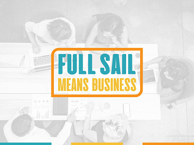 Business Solution branding branding business full sail identity logo