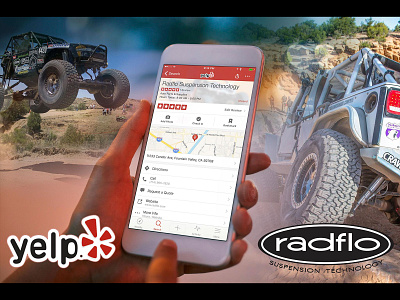 Radflo on Yelp 4x4 jeep offroad radflo shocks