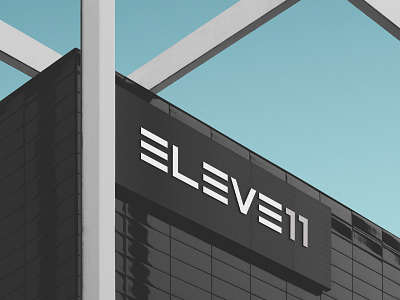 ELEVEN concept 11 11 logo eleven logo
