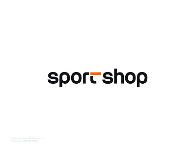 SportShop creative logo logo sport logo sportshop sportshop logo