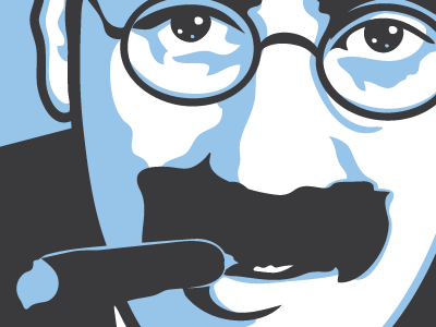 Groucho Marx by Baxter Orr on Dribbble