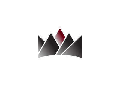 Mountain Crown 3 crown logo mountain