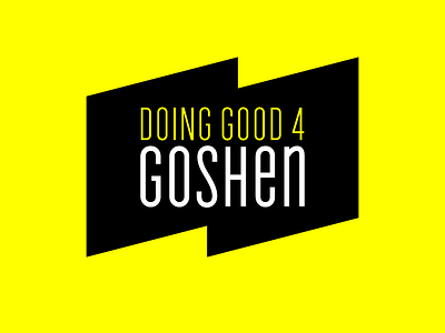 Doing Good 4 Logos goshen