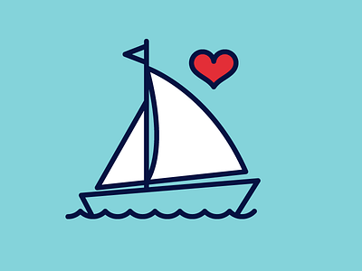 Sail Away with Me boat love sail