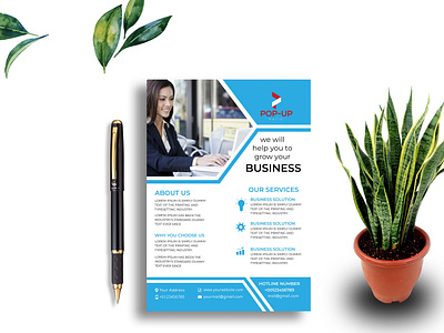 Corporate business flyer