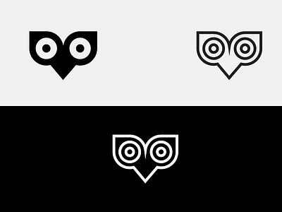Abstract Owl logo