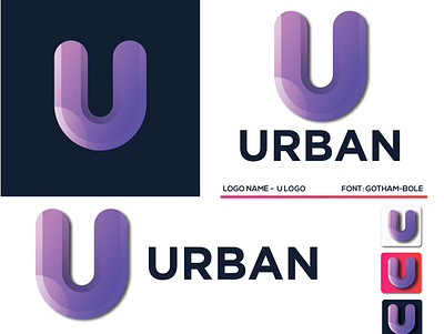 URBAN Logo b best logo brand branding branding logo business business logo company company logo creative creative logo design logo u logo u logo design urban urban logo