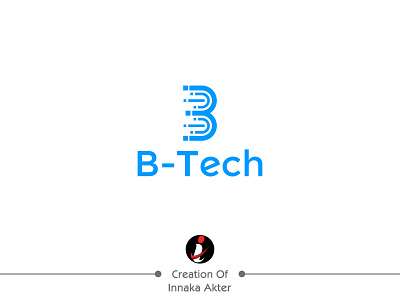 B-Tech logo b b letter brand branding business business logo company creative logo design ech emblem illustration logo modern ui