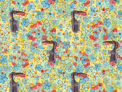 Floral Toucan Dreams