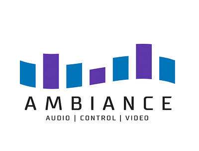 Ambiance Audio | Control Video logo 3 branding design logo