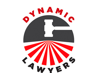 Dynamic Lawyers logo branding design logo