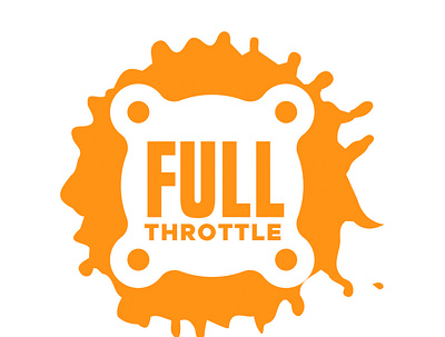 Ful Throttle Machine Works Inc. logo 2 branding design logo