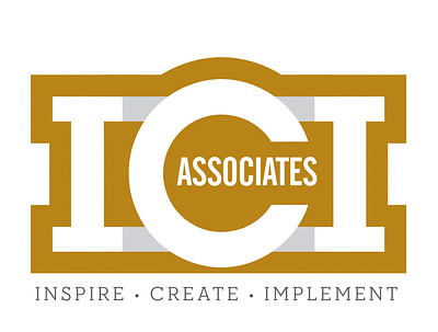 ICI Associates logo1 branding design logo