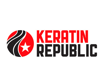 Keratin Republic logo 1 branding design logo