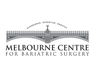 Melbourne Centre For Bariatric Surgery logo 1 branding design illustration logo