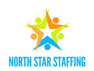 North Star Staffing logo 2 branding design logo