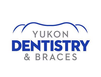 Yukon Dentistry & Braces logo 1 branding design logo