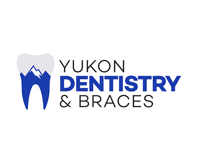 Yukon Dentistry & Braces logo 3 branding design logo