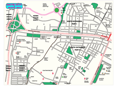 Map Tracing design illustration vector web