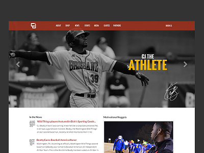 CJ Beatty Homepage