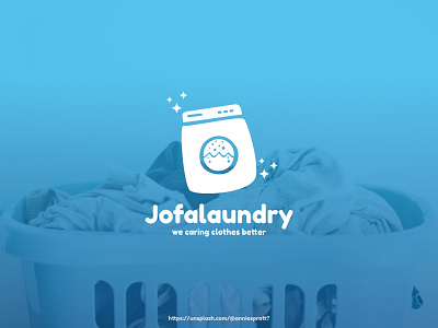 Jofa Laundry Logo with background